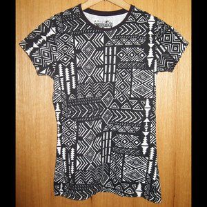 Atmosphere Black & White Aztec Shirt